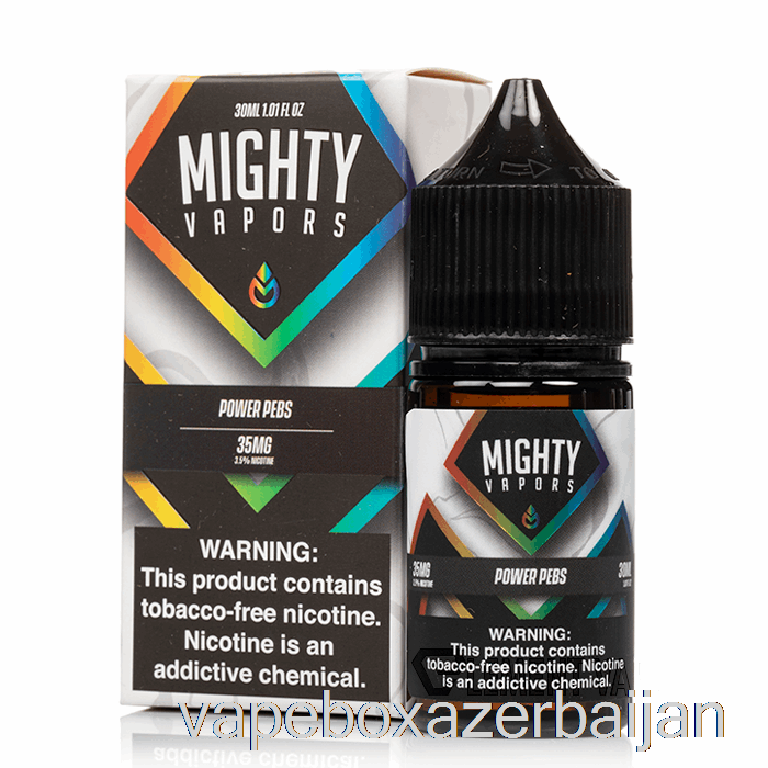 Vape Smoke Power Pebs - Mighty Vapors Salts - 30mL 35mg